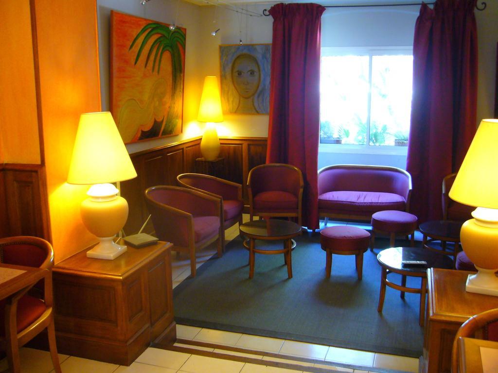 Hotel Les Palmiers Saint-Tropez Exterior foto